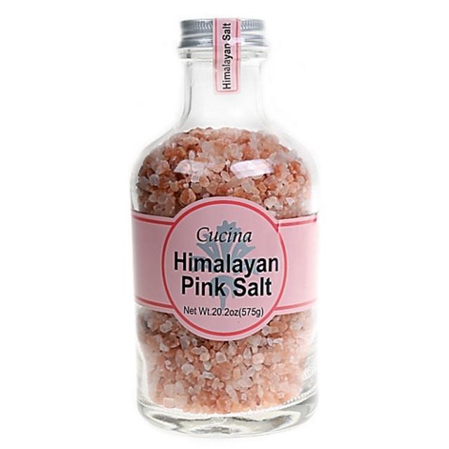 La Collina Toscana Himalayan Grinding Salt 20.2 oz in Pink