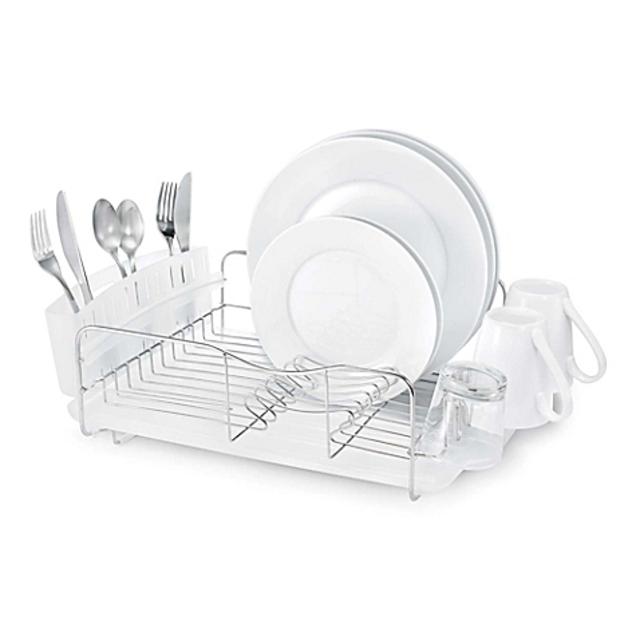 Polder® Advantage 3-Piece Stainless Steel Dish Rack