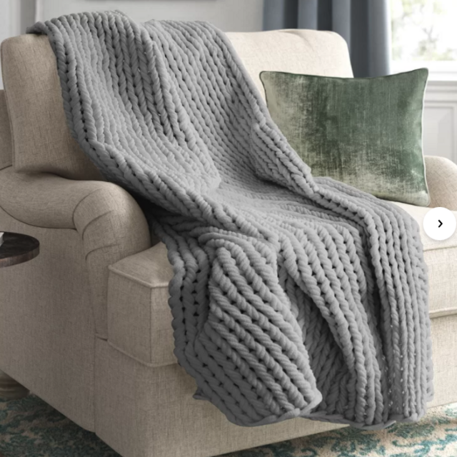 Marvelyn Double Knit Throw