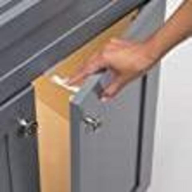 Safety 1st Adhesive Cabinet 4 Piece Latch for Childproofing, White, One Size