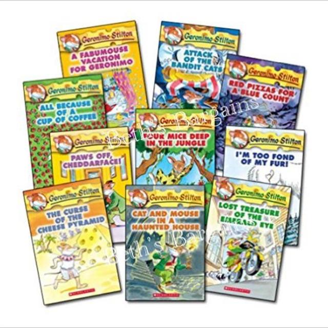 Geronimo Stilton Starter Pack, Books 1-10 Paperback – 2012