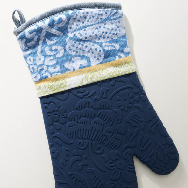 Nifty Jacquard Silicone Oven Mitt