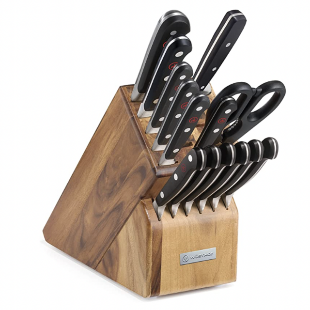 WÜSTHOF Classic 15-Piece Knife Block Set