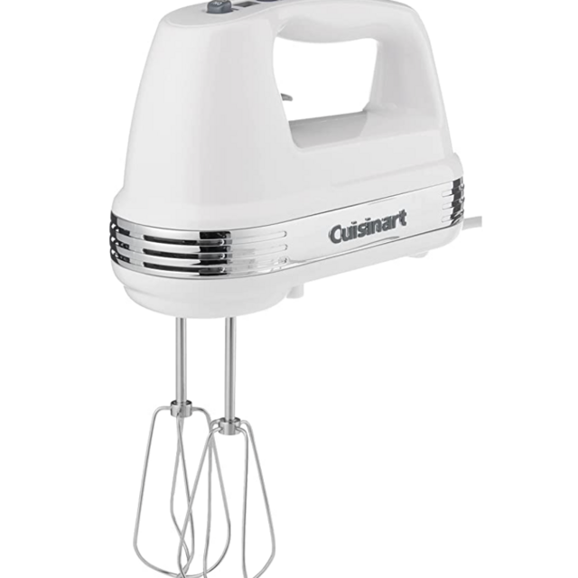 Cuisinart HM-70 Power Advantage 7-Speed Hand Mixer, Silver