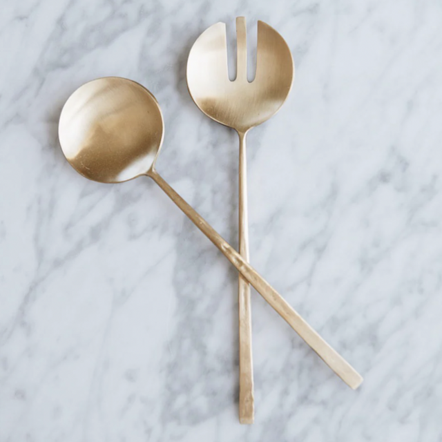 Brass Serving Set