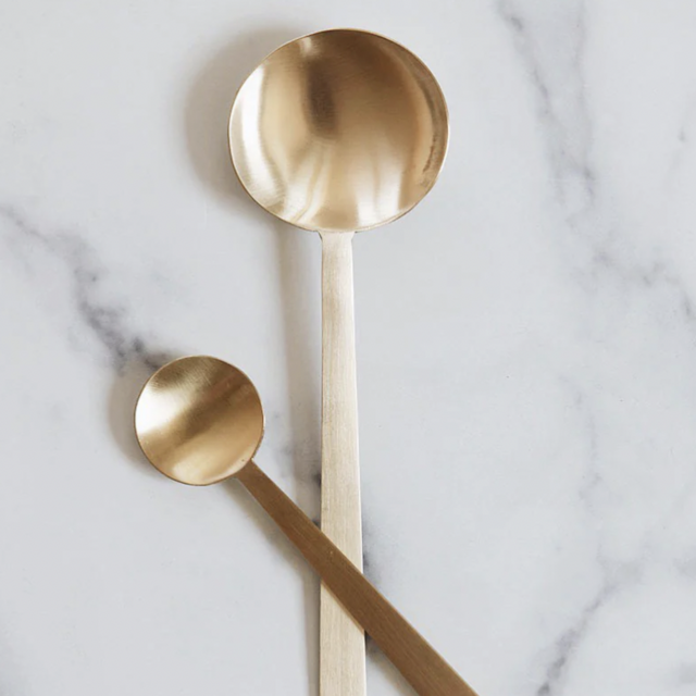 Brass Spoon Set