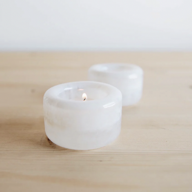 Blown Glass Tealight Holder