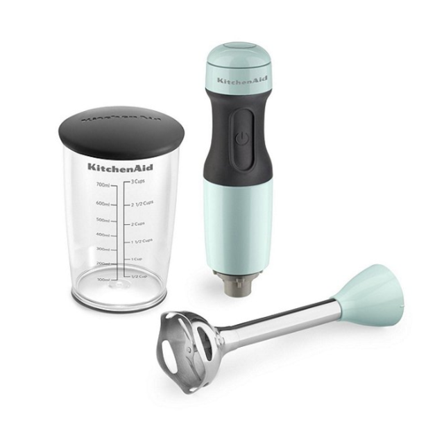 KitchenAidEmpire Red 2-Speed Hand Blender (Ice Blue)