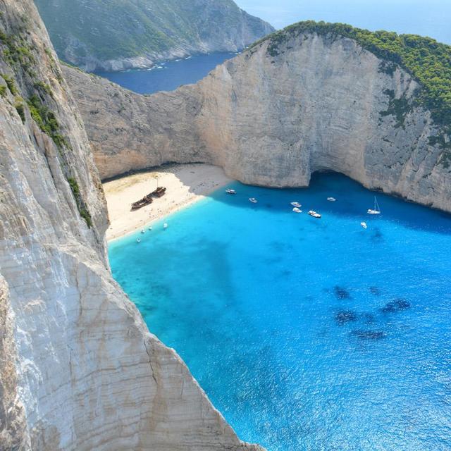 Hiking Shipwreck Bay, Zakynthos Island