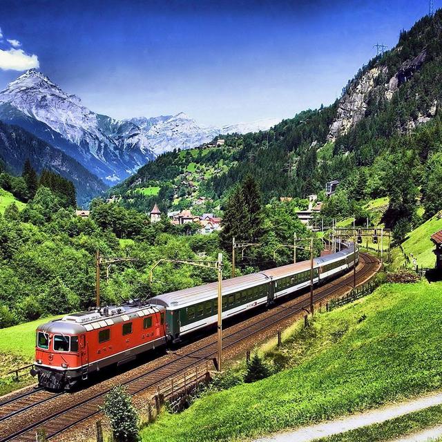 Scenic Train from Munich to Paris