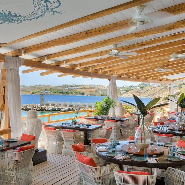 Dinner at Buddha Bar Mykonos