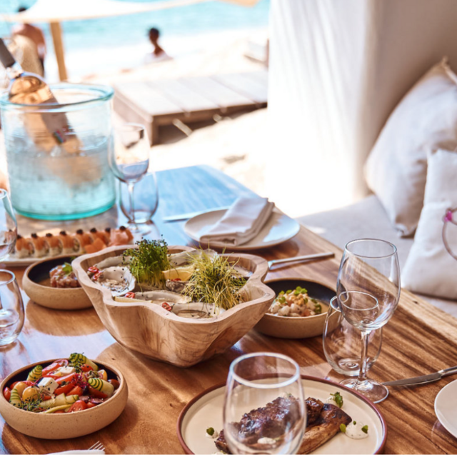 Lunch at Hippie Fish Mykonos