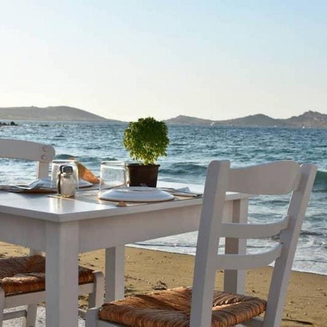 Lunch at Statheros - Paros