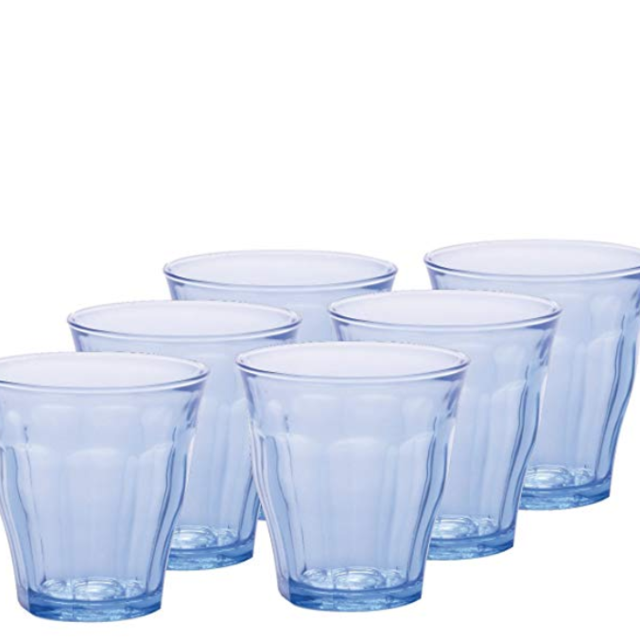 Duralex Picardie Marine Tumblers 7.75 oz - Set of 6