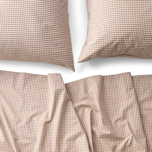 Gingham Sheet Set