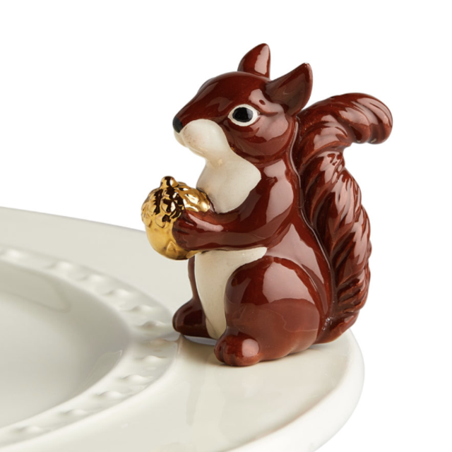 Nora Fleming Mini: mr. squirrel