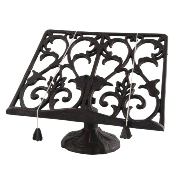 Cast Iron Cookbook Stand