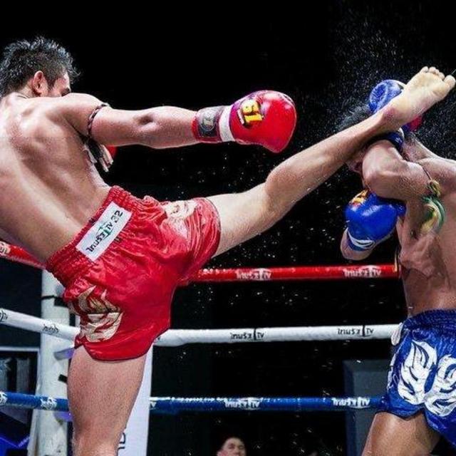 Ringside Muay Thai Fight in Patong, Thailand
