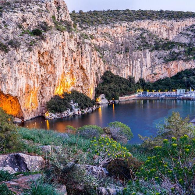 Date Night at Lake Vouliagmeni.