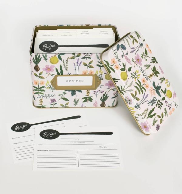 Recipe Box by RIFLE PAPER Co.