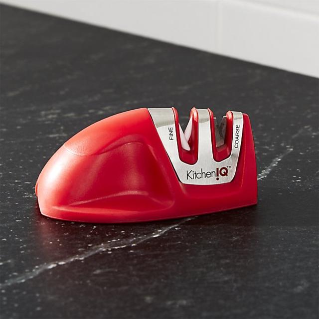 KitchenIQ ™ EdgeGrip 2 Step Knife Sharpener
