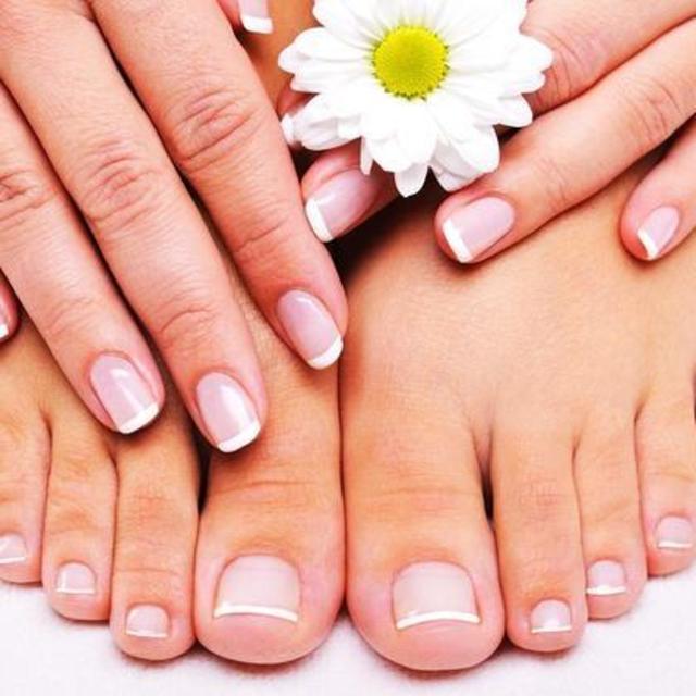 Caylee Wedding Mani & Pedi