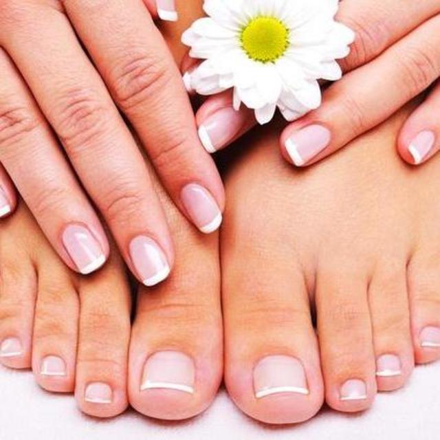 Nicole Wedding Mani & Pedi