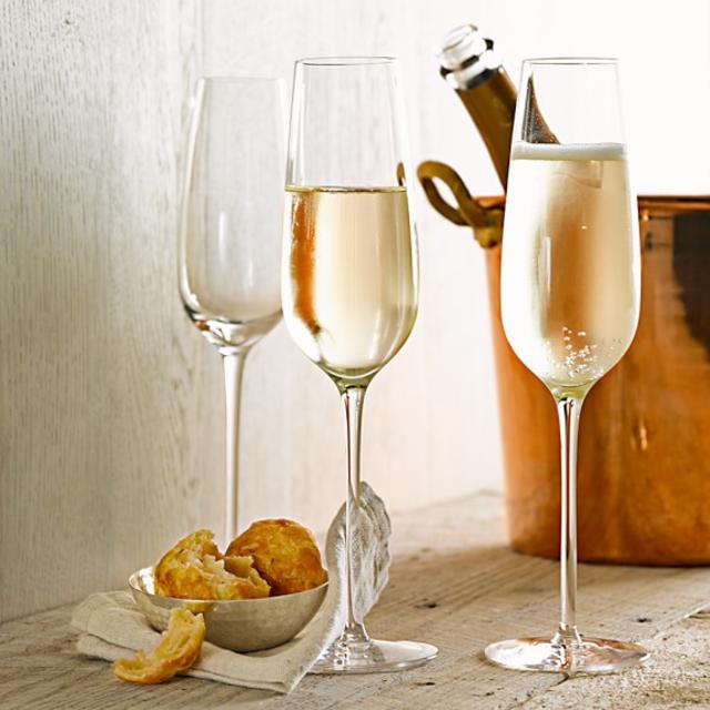 Williams Sonoma Reserve Champagne Flutes, Set of 2
