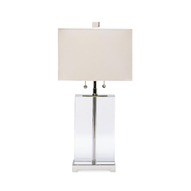 Crystal Block Lamp, Tall