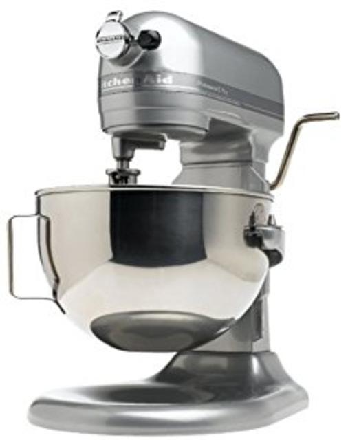 KitchenAid KV25GOXMC Professional 5 Plus 5-Quart Stand Mixer, Metallic Chrome [Discontinued]