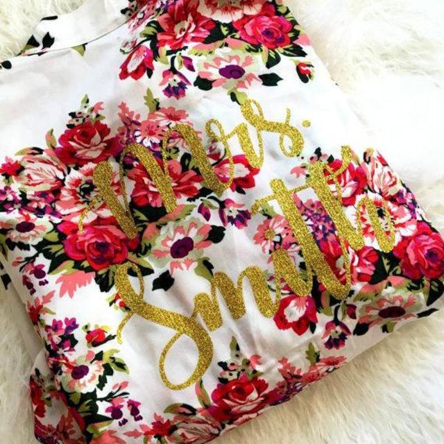 Personalized Bride Robe