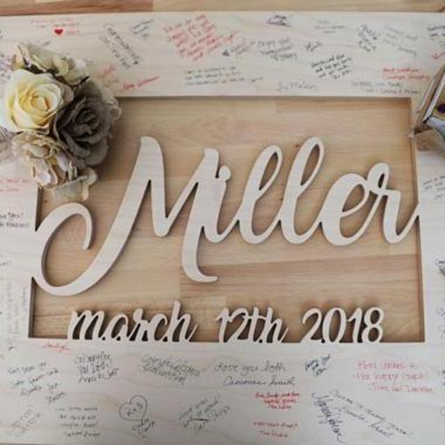 Customized Wedding Guest "Book"