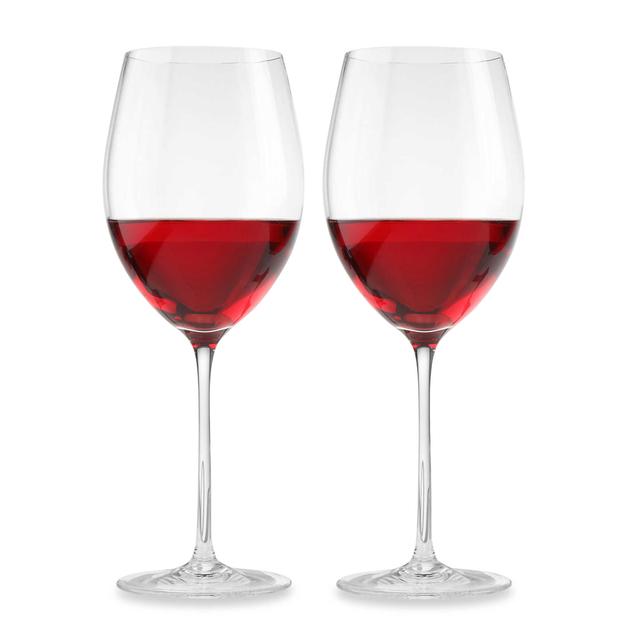 Aquarius 23-Ounce Red Wine Glasses (Set of 2)