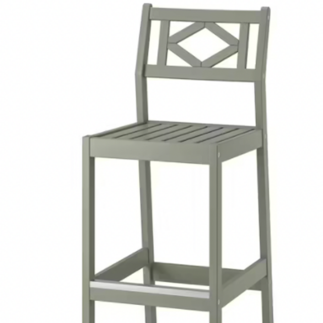 4 BONDHOLMEN Bar stools with backrest