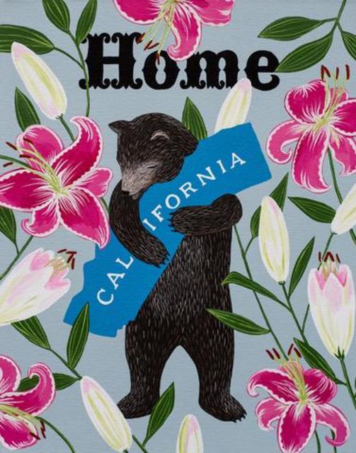 "I Love You California" Lily Print