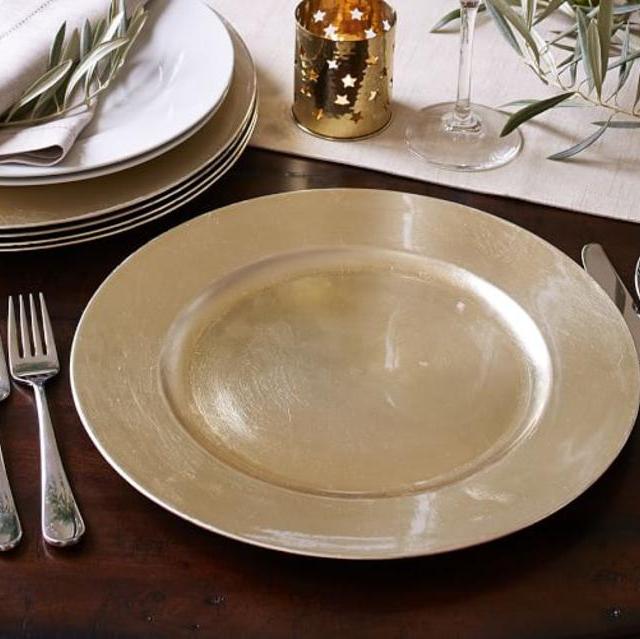 Caterer's Box Gilt Charger, Set of 12