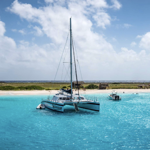Klein Curaçao Catamaran Cruise Beach Break Tour