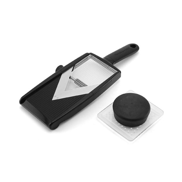 KitchenAid Hand-Held V-Blade Mandoline Slicer, Black