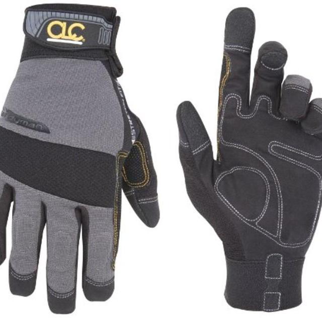 Custom Leathercraft 125M Handyman Flex Grip Work Gloves, Medium