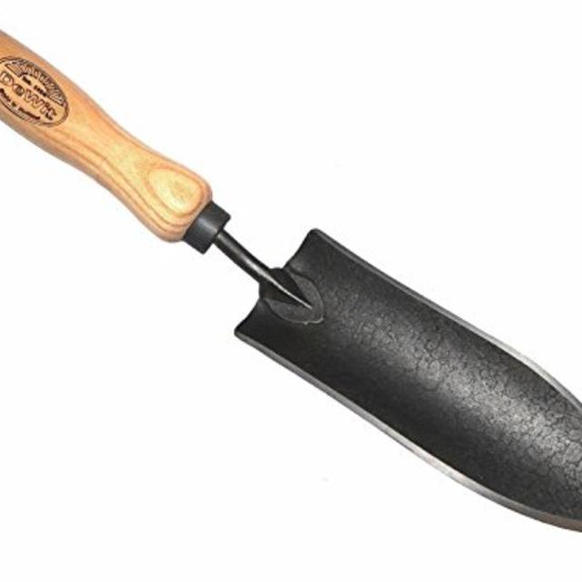 DeWit Forged Transplant Trowel with Short handle