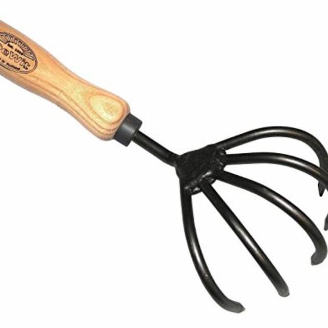 DeWit 5-Tine Cultivator with Short Handle