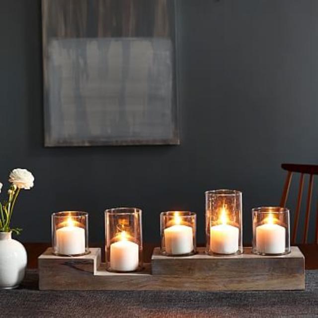 Light Wood Centerpiece