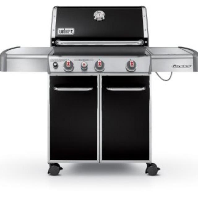 Weber Genesis 6531001 E-330 637-Square-Inch 38,000-BTU Liquid-Propane Gas Grill, Black