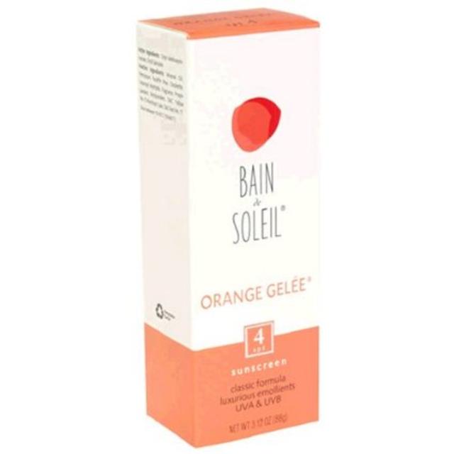Bain de Soleil Orange Gelee Sunscreen, SPF 4, 3.12-Ounce Tube (Pack of 2)