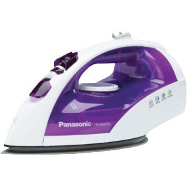 Panasonic NI-E650TR Steam/Dry Iron with U-Shape Titanium Coated Soleplate