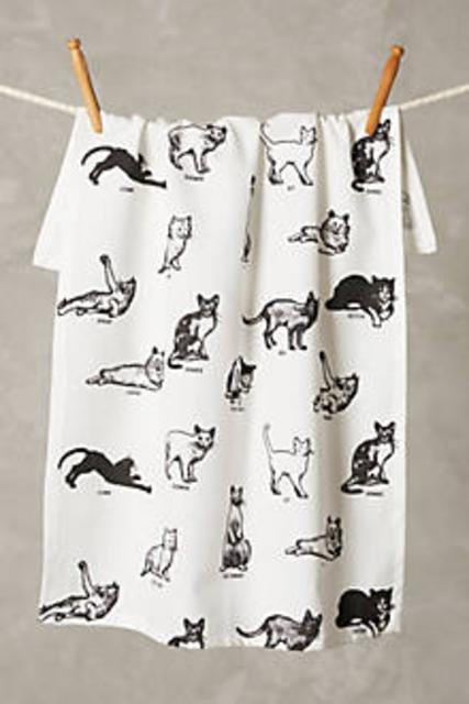 Cat Commands Dishtowel