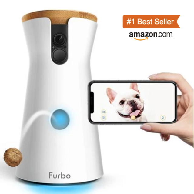 Treat-Tossing Dog Camera & 2 Way Audio | Free Shipping | Furbo Dog Camera