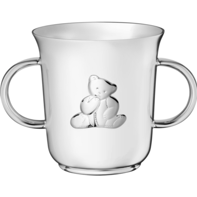 Christofle Charlie Bear Silver-Plated Baby Cup