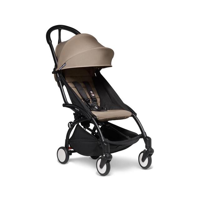 BABYZEN YOYO2 6+ COMPLETE STROLLER BLACK FRAME TAUPE