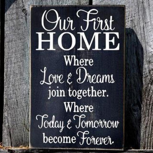 Our First Home